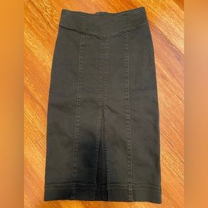Free People black skirt